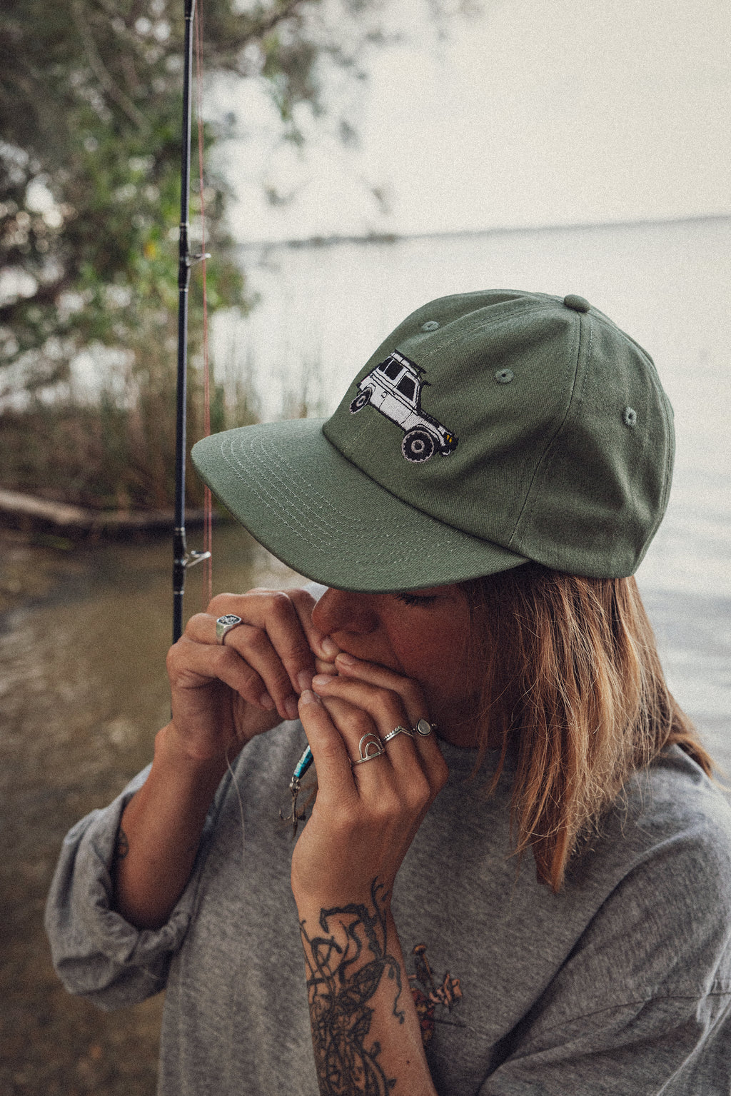 LANDCRUISER TROOPY HAT WHITE